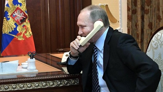 WSJ: телефонный разговор Путина и Трампа длился около 30 минут