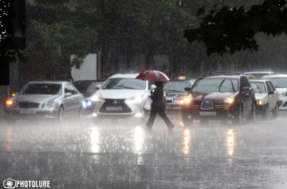 Անձրև, ամպրոպ, կարկուտ, քամու ուժգնացում. տեղումները կդադարեն մայիսի 13-ին