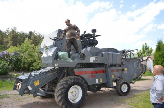 Տավուշի մարզի Բերդ համայնքն ունեցավ նոր կոմբայն