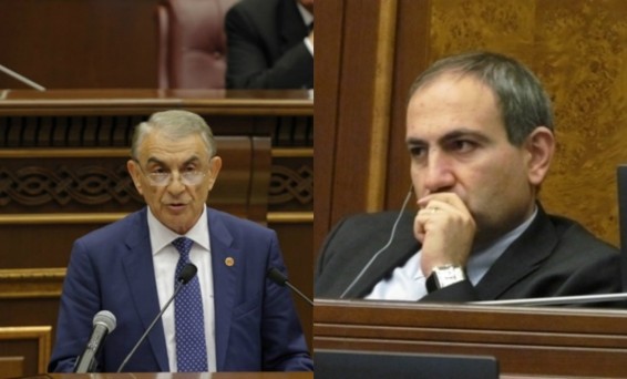 Հանրապետականի վերջին շարքում երկու բացակա կա, բայց ունենք լրիվ քվեարկություն. Փաշինյանը՝ Բաբլոյանին