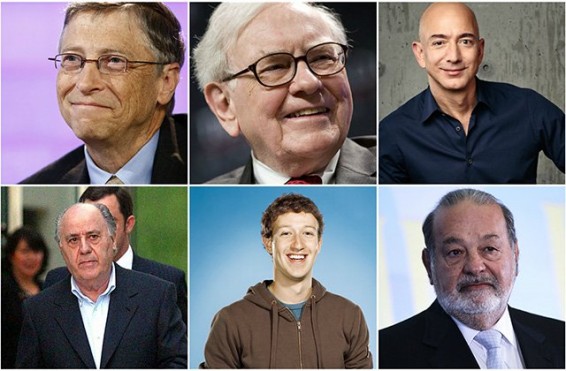 2017թ. միլիարդատերերը՝ աշխարհի ամենահարուստ մարդիկ