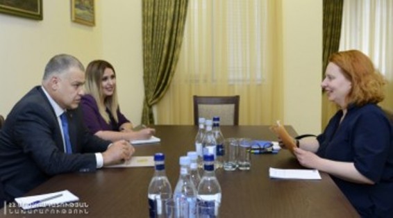 Արդարադատության նախարարը և ԵԽ գրասենյակի ղեկավարը քննարկել են երկկողմ հետաքրքրություն ներկայացնող հարցեր
