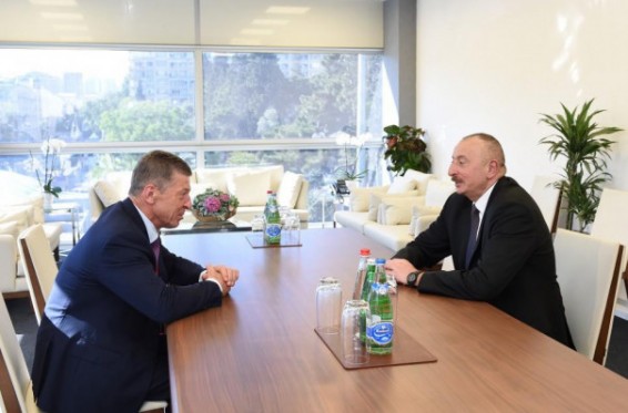 Իլհամ Ալիևն ու ՌԴ փոխվարչապետը քննարկել են երկու երկրների միջև համագործակցության հեռանկարները
