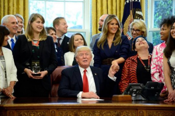 Թրամփի օրոք Սպիտակ տանն աշխատող կանայք էլ ավելի քիչ են վաստակում, քան տղամարդիկ