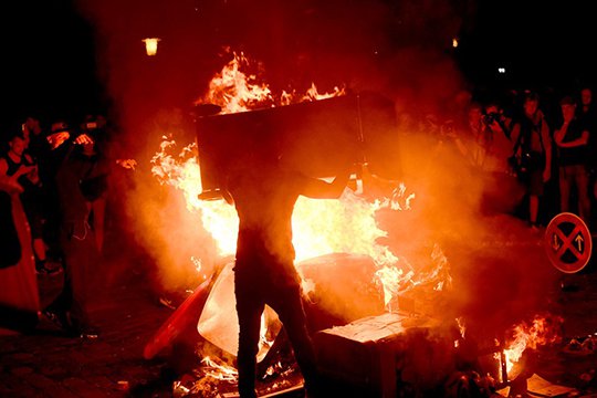 Համբուրգում բախումների հետևանքով վիրավորվել է 76 ոստիկան