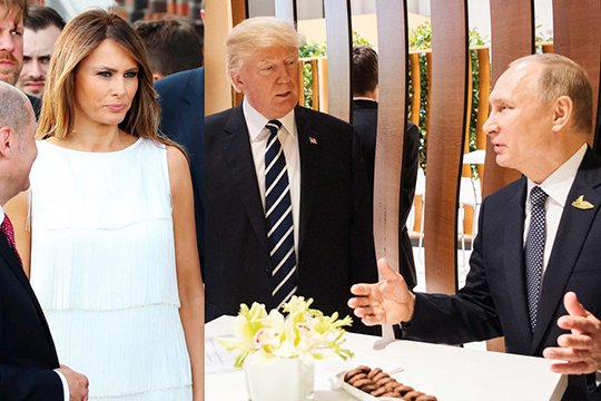 Меланья пыталась остановить встречу Трампа и Путина - Тиллерсон