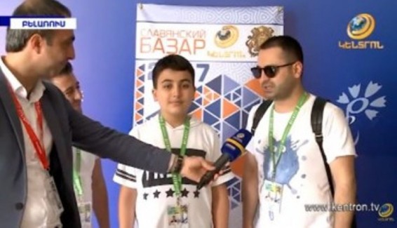 «Սլավյանսկի բազար» մանկական մրցույթում հայ մասնակցի հովանավորը «Գագիկ Ծառուկյան» հիմնադրամն է