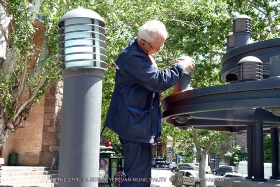 Ամենօրյա աշխատանքներ՝ Երևանի արտաքին լուսավորության ցանցում