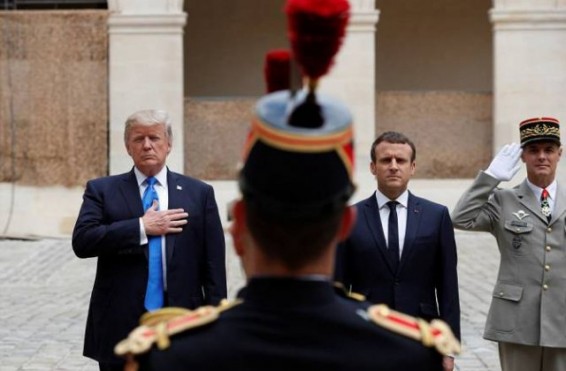Մակրոնը և Թրամփն այցելել են Նապոլեոնի գերեզման