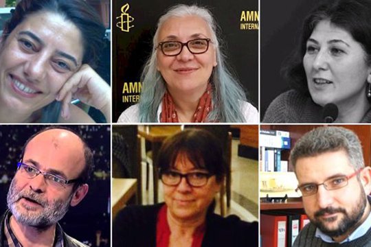 Ստամբուլում կալանավորել են 6 իրավապաշտպանների՝ «ահաբեկչական խմբավորմանն աջակցելու» համար