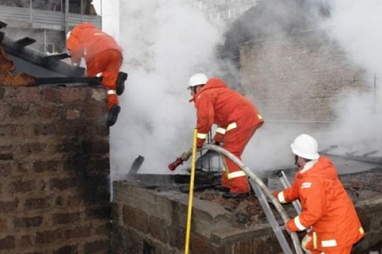 Գազի արտահոսք Արտաշատում՝ հրդեհի բռնկմամբ