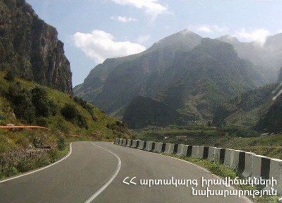 Ստեփանծմինդա-Լարս ավտոճանապարհը երեք օր շարունակ երկու ժամով փակ է լինելու