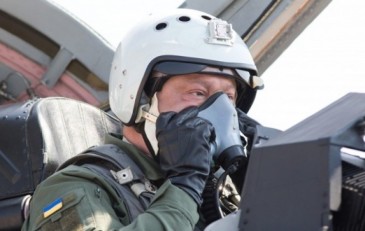 Պորոշենկոն ՄիԳ-29 կործանիչով թռիչք է իրականացրել