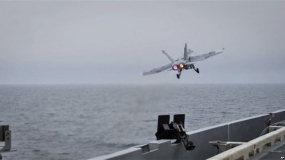 Иранский дрон приблизился к самолету ВМС США на расстояние менее 31 метра