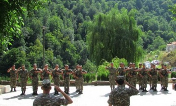 Այսօր Հաղարծնում զինծառայողների օր է
