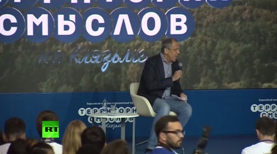 LIVE: Сергей Лавров выступает на Всероссийском молодежном образовательном форуме 