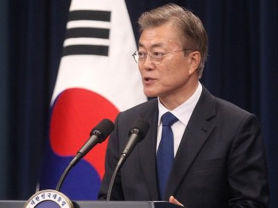 Հարավային Կորեայի նախագահը հյուսիսային հարեւանին կոչ է արել վերսկսել երկխոսությունը