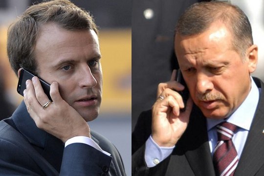 Էրդողանն ու Մակրոնը քննարկել են Թուրքիայում կալանավորված ֆրանսիացի լրագրողի հարցը