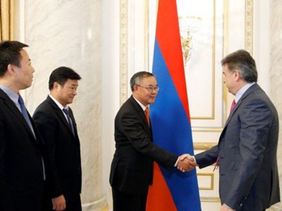 Կարեն Կարապետյանն ընդունել է չինական AVIC International միջազգային կորպորացիայի պատվիրակությանը