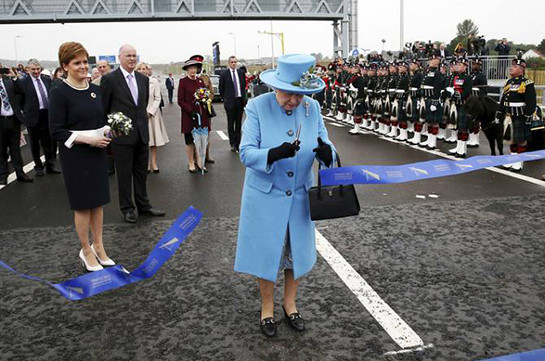 Եղիսաբեթ Երկրորդ թագուհին բացել է Մեծ Բրիտանիայի ամենաբարձր կամուրջը