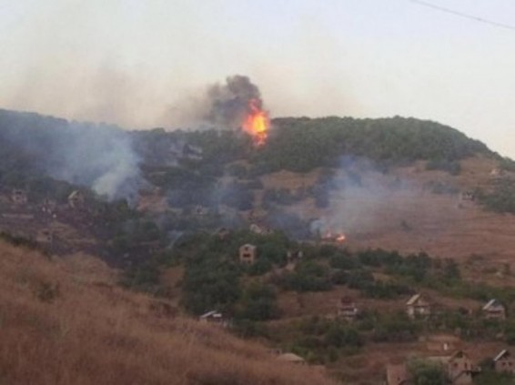 Հրդեհ Աղբյուրակ գյուղում. այրվել է շուրջ 50 հա տարածք, այդ թվում անտառածածկ