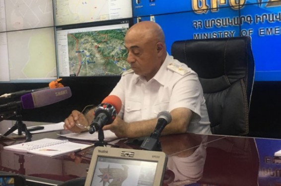 Բյուրականում հրդեհաշիջման աշխատանքներ են կատարվում 12 կմ պարագծով, այս պահի դրությամբ այրվել է 100 հա տարածք. ԱԻՆ փրկարար ծառայության տնօրենի տեղակալ