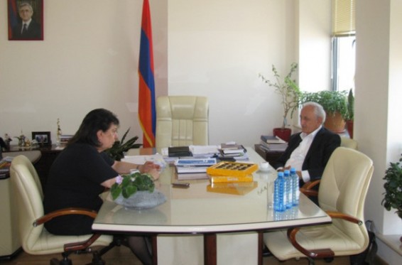 Սփյուռքի նախարարն ընդունել է «Վիասֆեր Ինթերնեշնլ»-ի գլխավոր տնօրենին